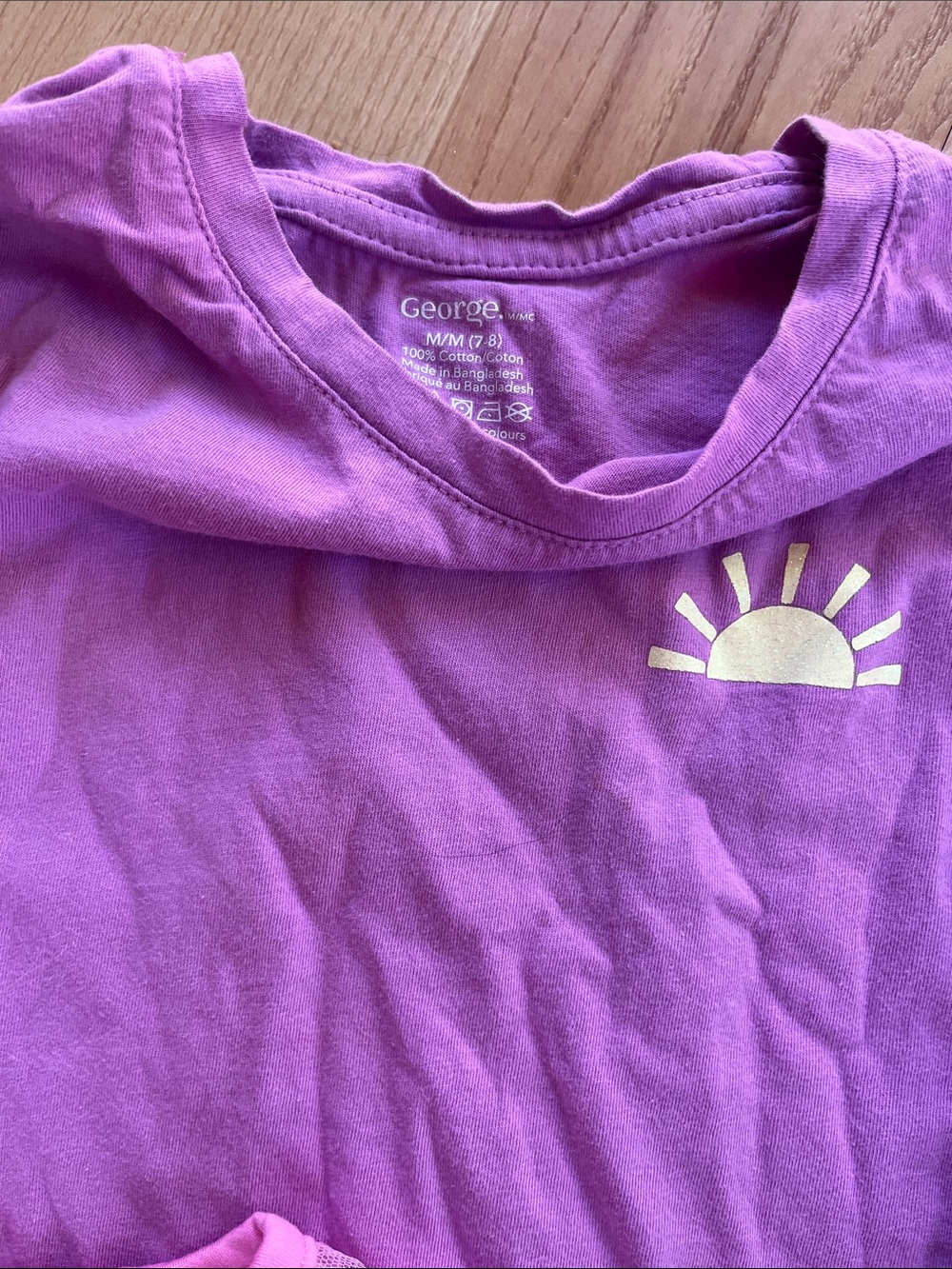 adidas Purple Girls Hoodie with Mixed Color Kids Tops Lot - Picture 4 of 13